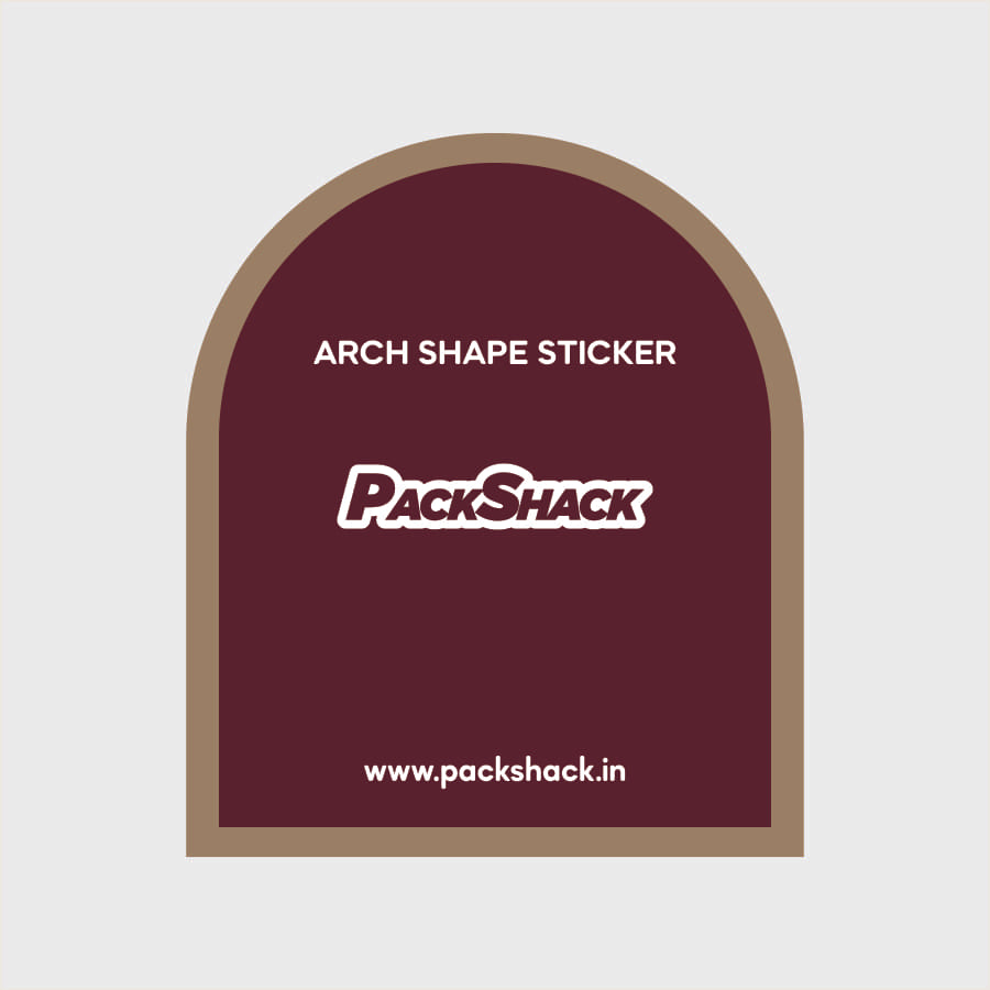 Arch Shape Sticker