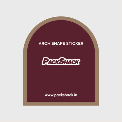 Arch Shape Sticker